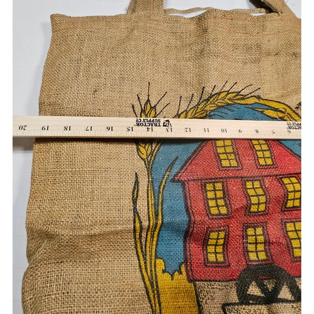 N/A vintage burlap